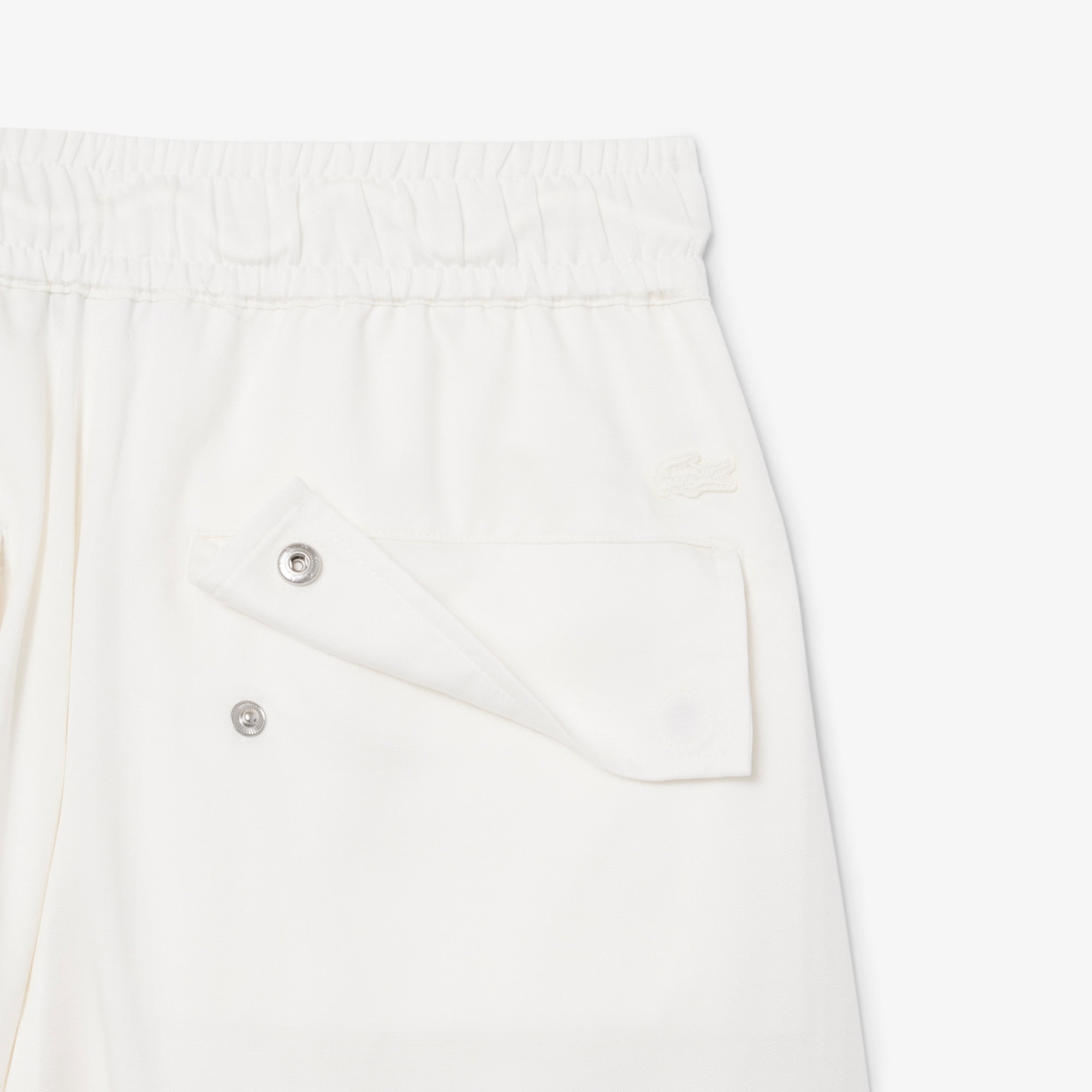 Quần Nỉ Dài Lacoste Nữ Ống Rộng Mềm Mại