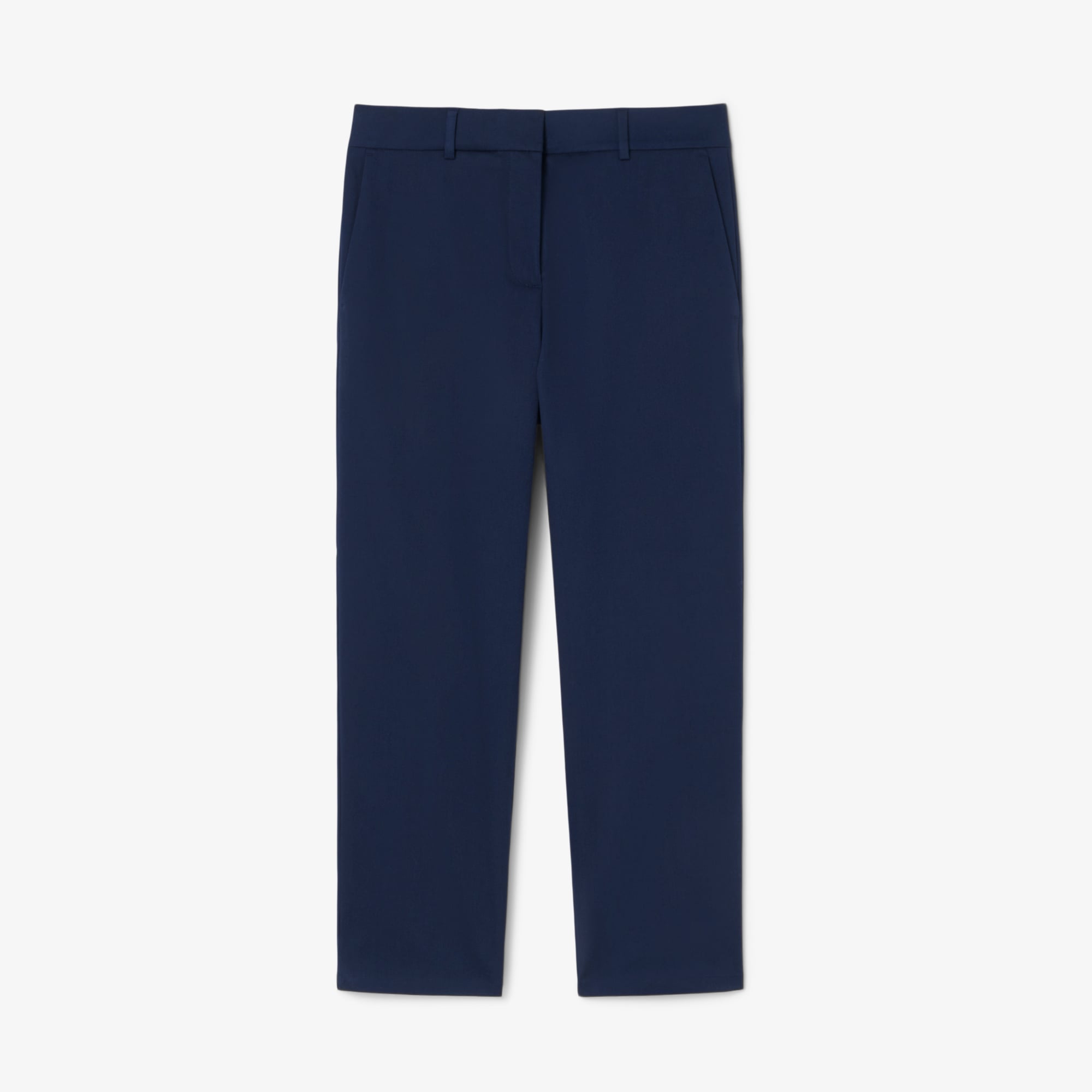 Quần Chino Dài Lacoste Nữ Ống Đứng Chất Liệu Cotton Gabardine
