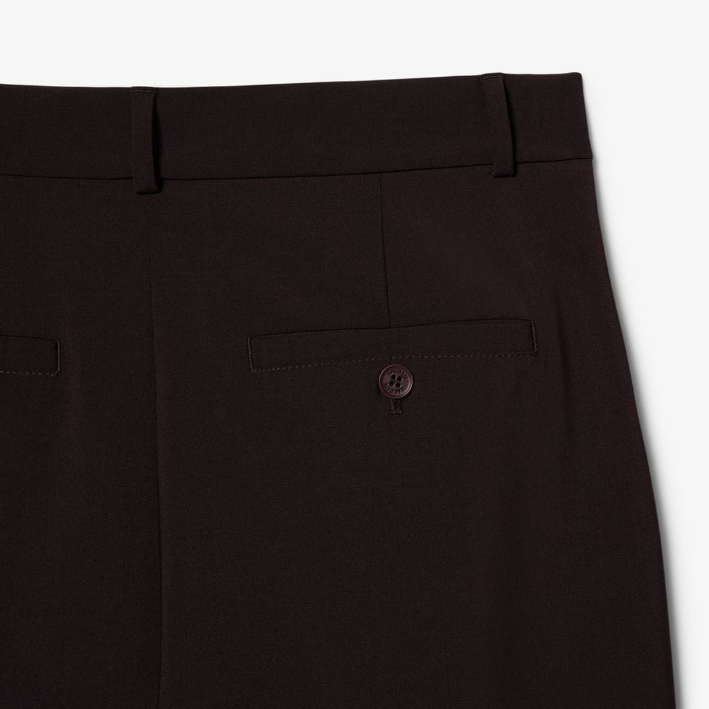 Quần Dài Lacoste Nữ Dáng Oversize Chất Liệu Pha Len
