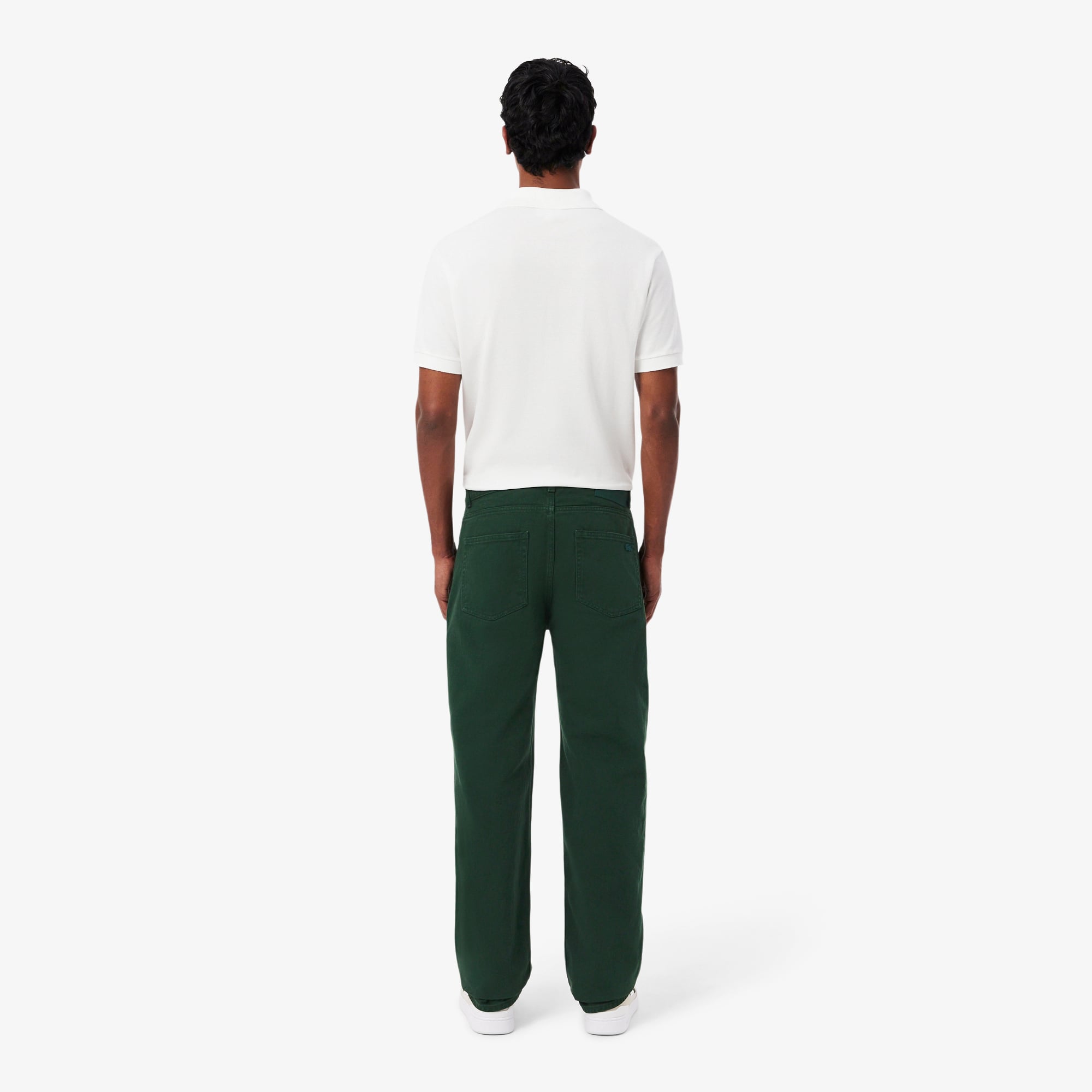 Quần Jeans Dài Lacoste Nam Ống Đứng 5 Túi Quần