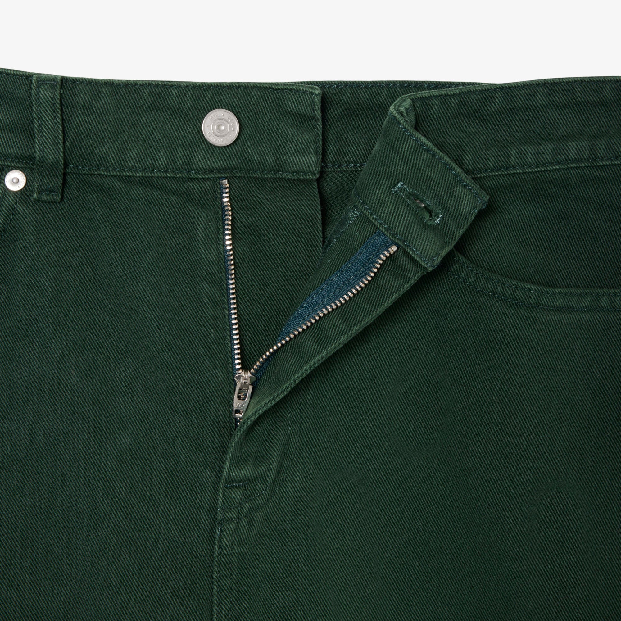 Quần Jeans Dài Lacoste Nam Ống Đứng 5 Túi Quần