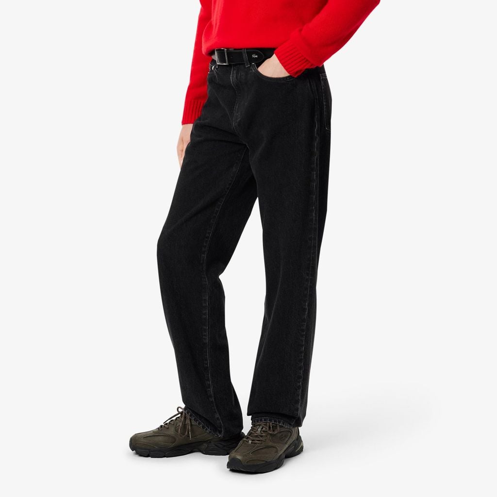 Quần Jean Dài Lacoste Nam Ống Đứng 5 Túi