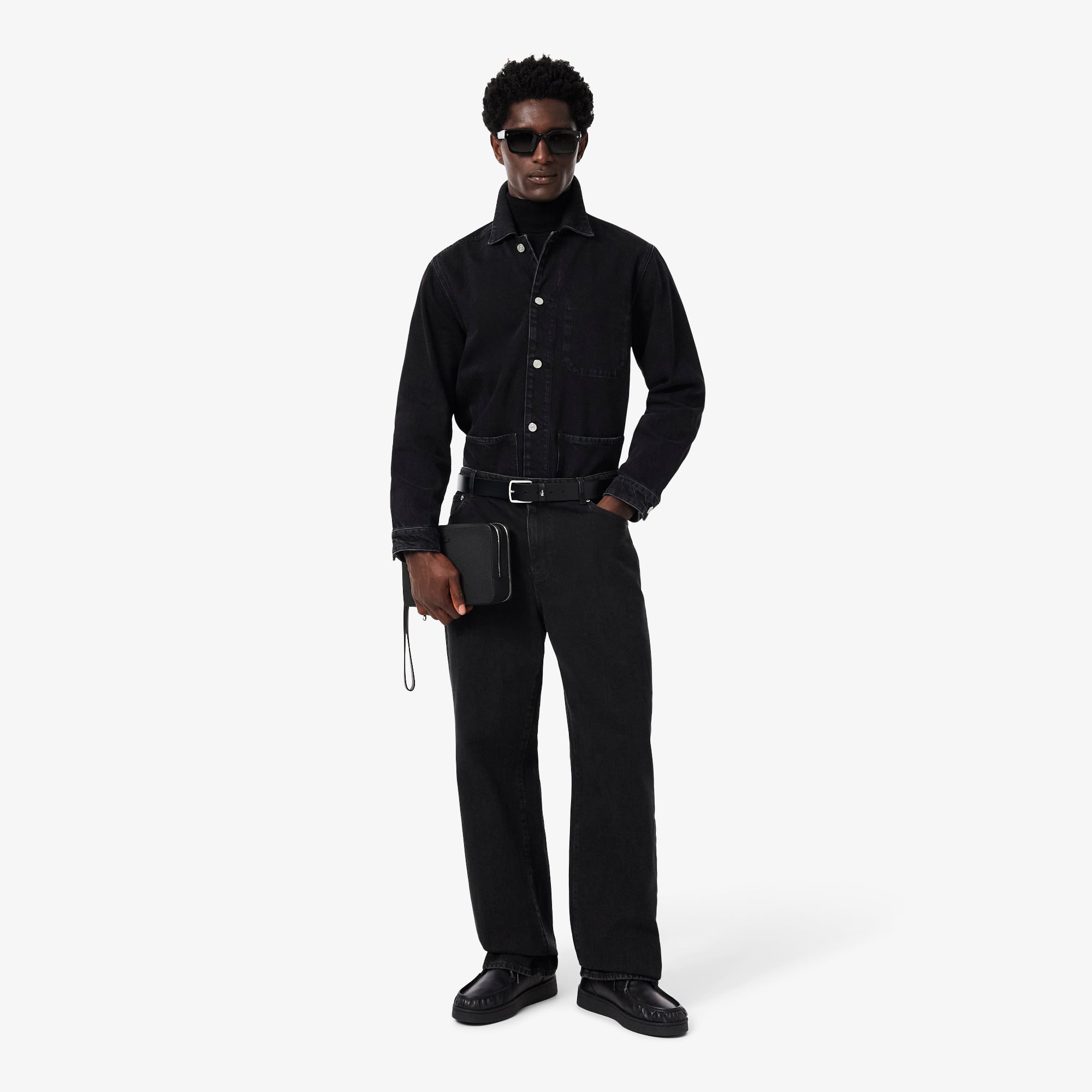 Quần Jeans Dài Lacoste Nam Dáng Rộng