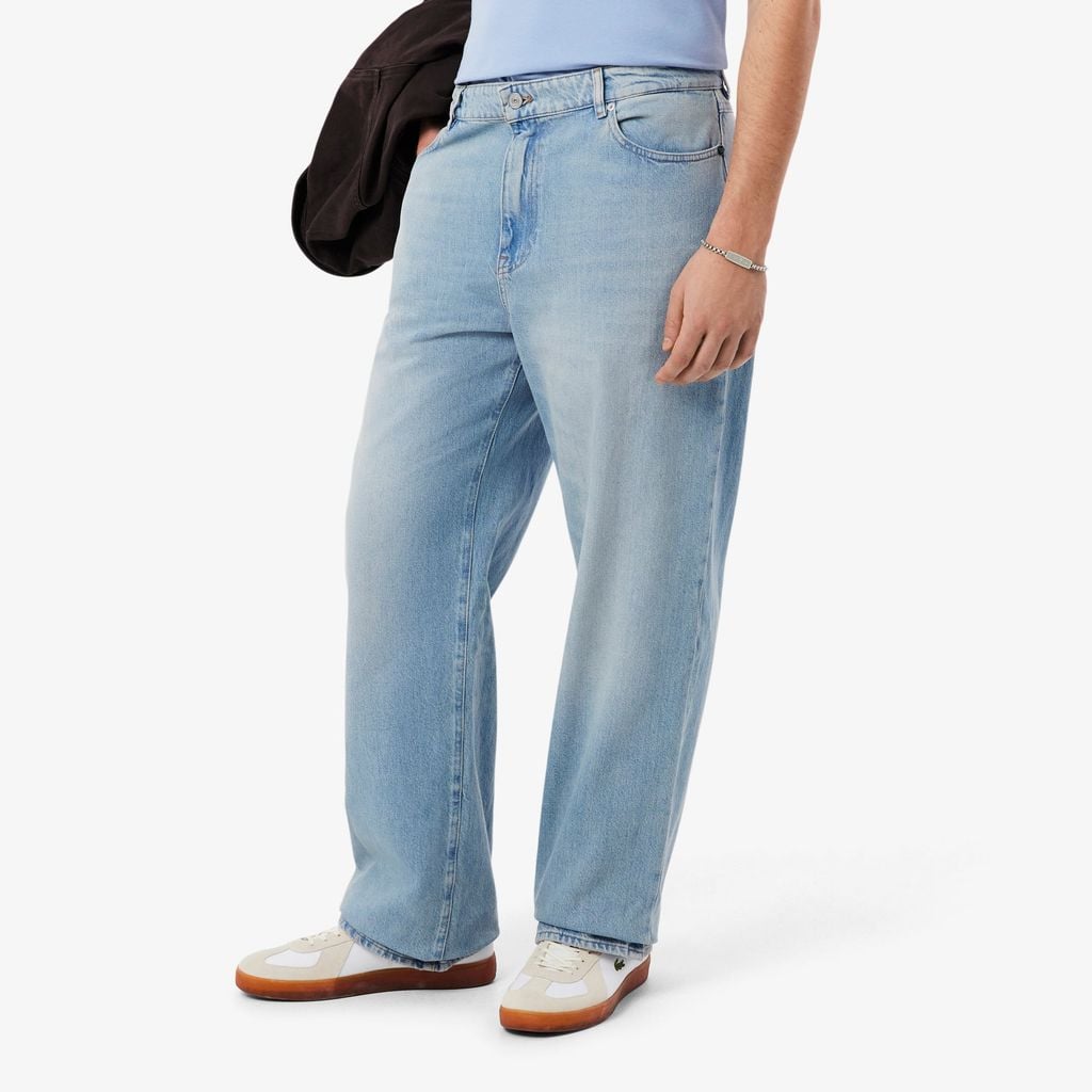 Quần Jeans Dài Lacoste Nam Dáng Rộng