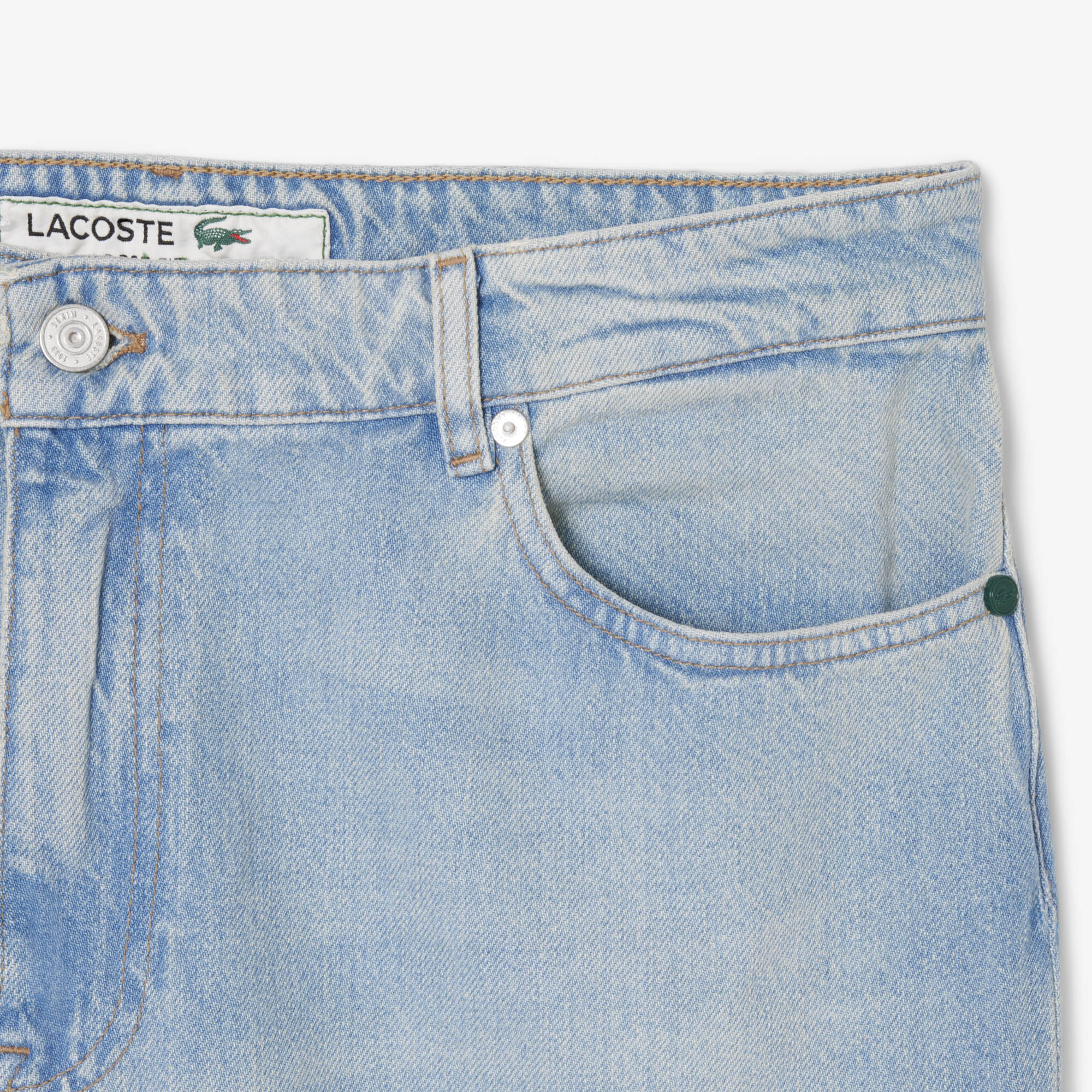 Quần Jeans Dài Lacoste Nam Dáng Rộng