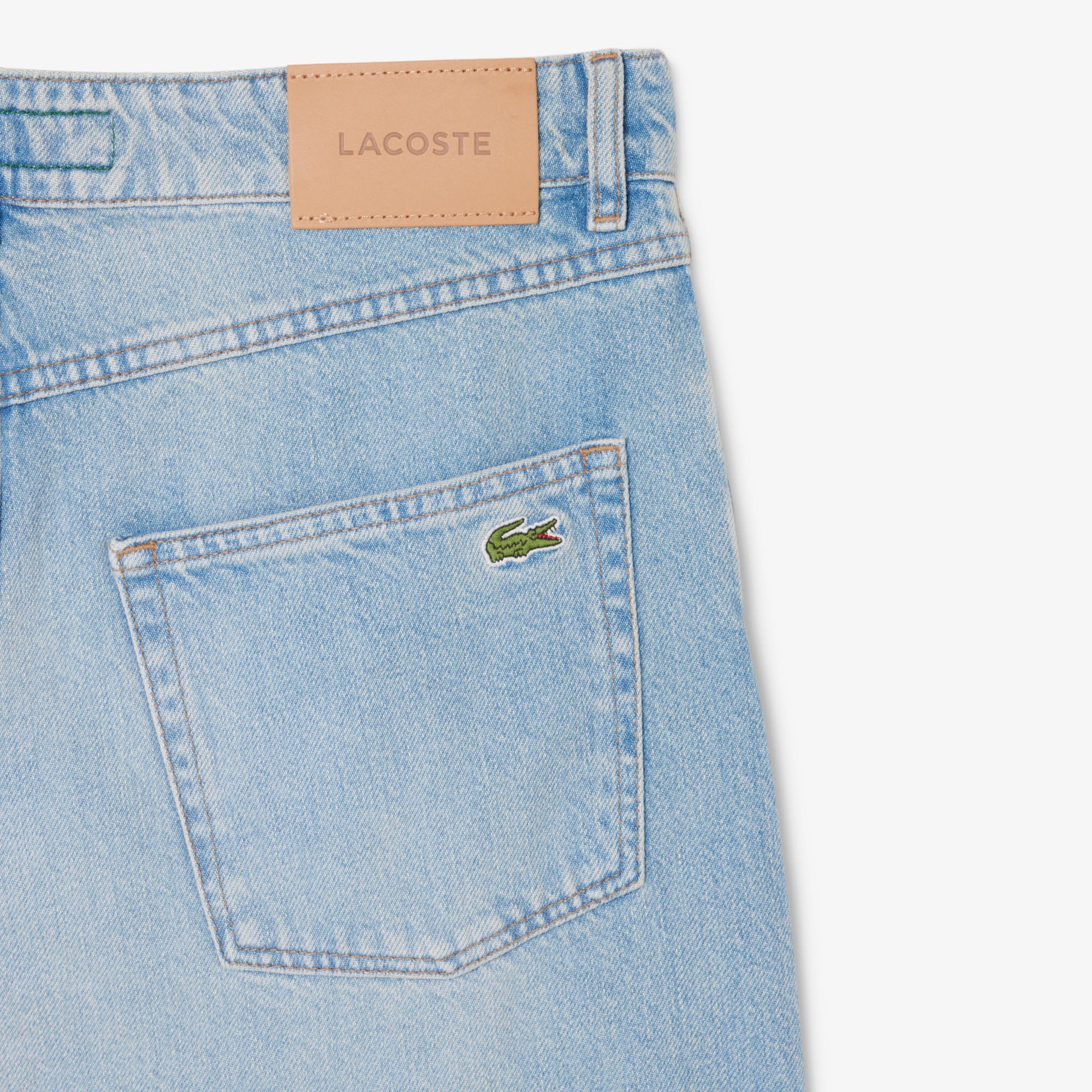 Quần Jeans Dài Lacoste Nam Dáng Rộng