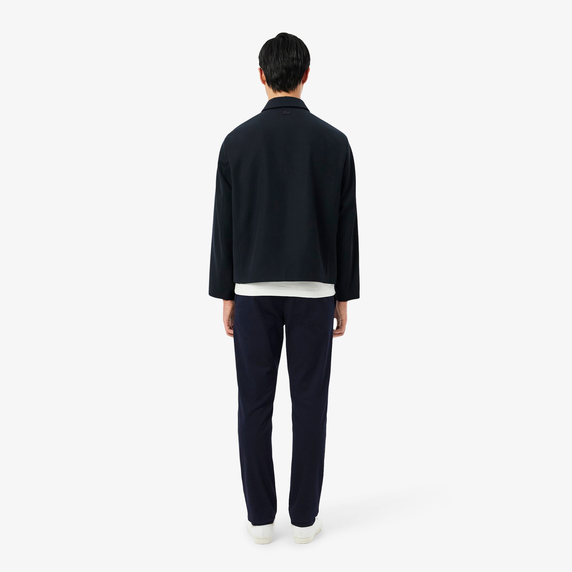 Quần Chino Dài Lacoste Nam Ôm Dáng Chất Liệu Twill Co Giãn