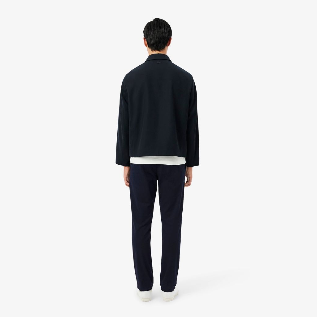 Quần Chino Dài Lacoste Nam Ôm Dáng Chất Liệu Twill Co Giãn