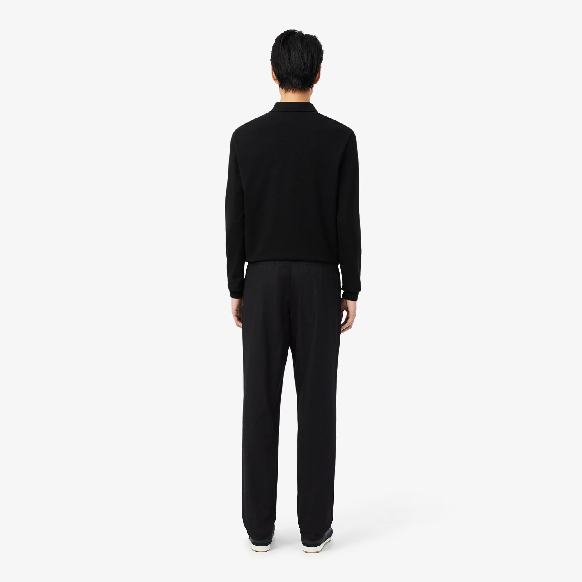 Quần Chino Dài Lacoste Nam Ống Suông Chất Liệu Cotton Twill