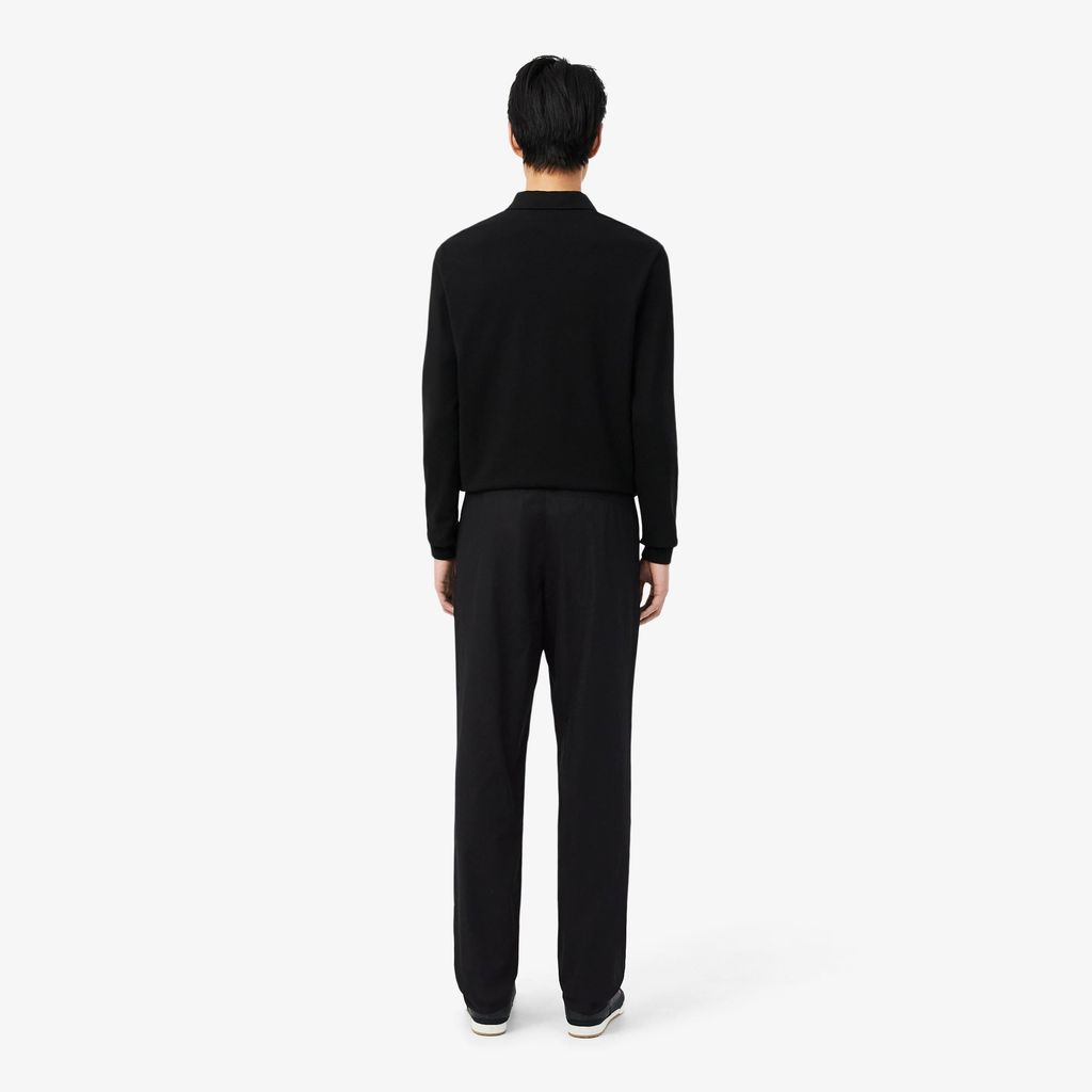 Quần Chino Dài Lacoste Nam Ống Suông Chất Liệu Cotton Twill