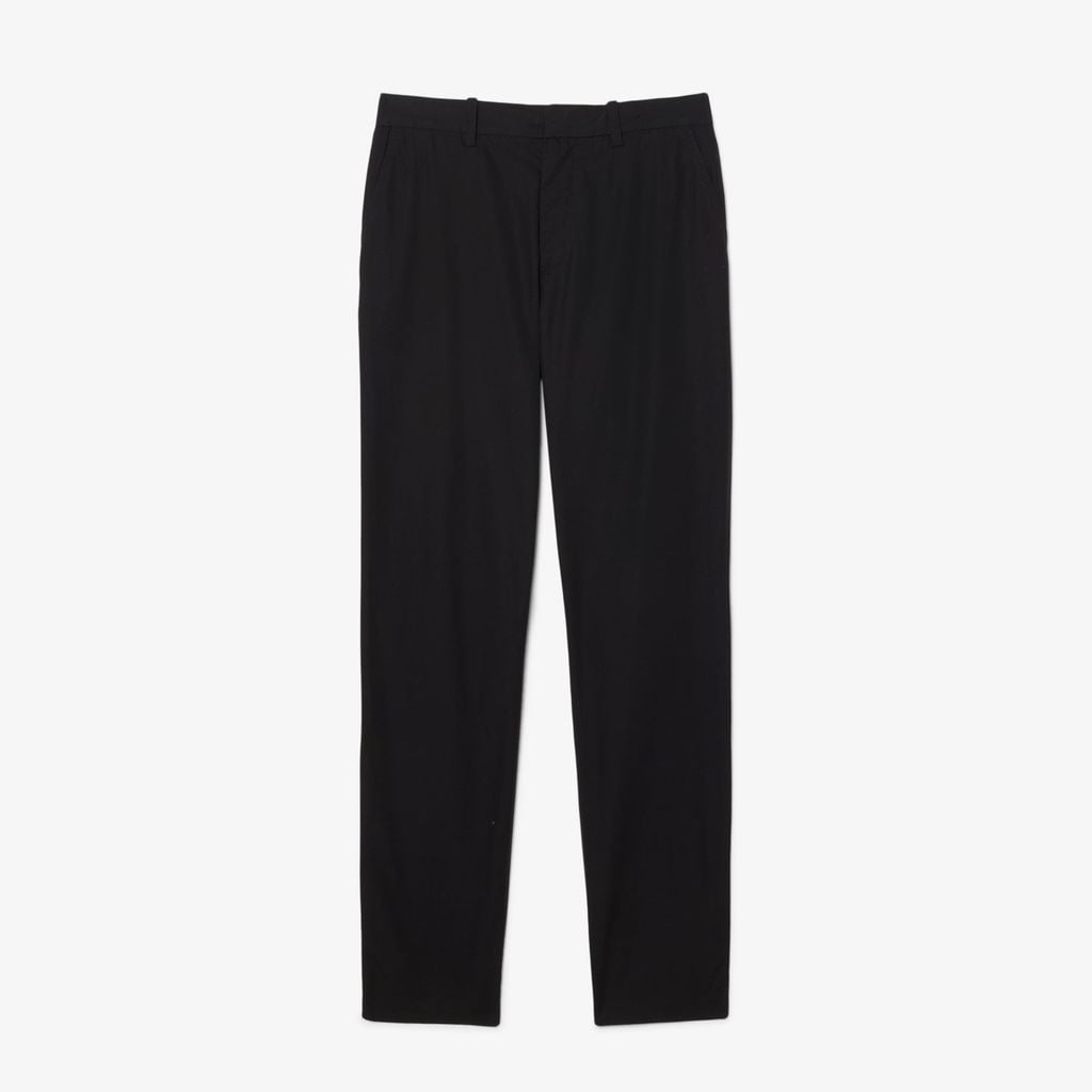 Quần Chino Dài Lacoste Nam Ống Suông Chất Liệu Cotton Twill