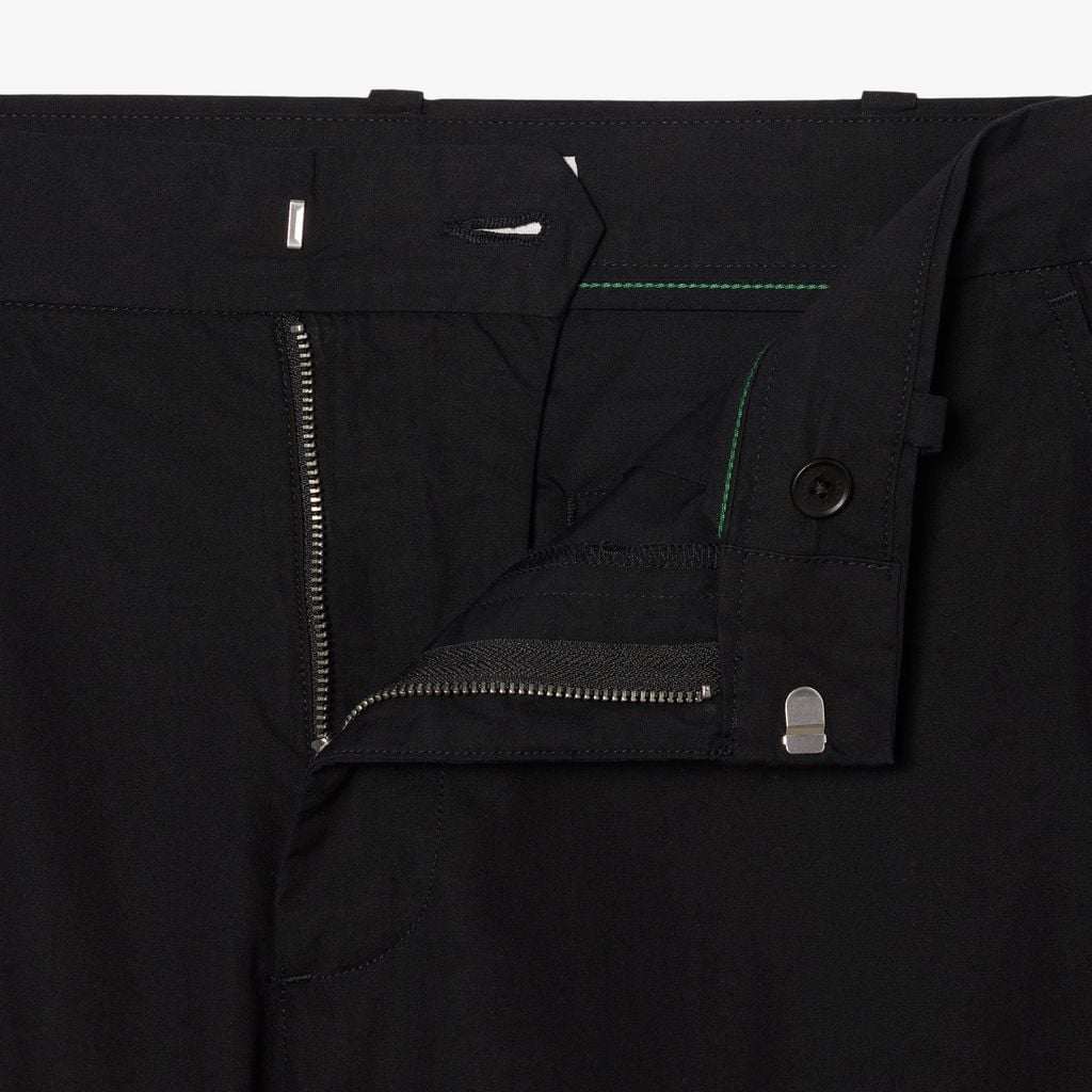 Quần Chino Dài Lacoste Nam Ống Suông Chất Liệu Cotton Twill