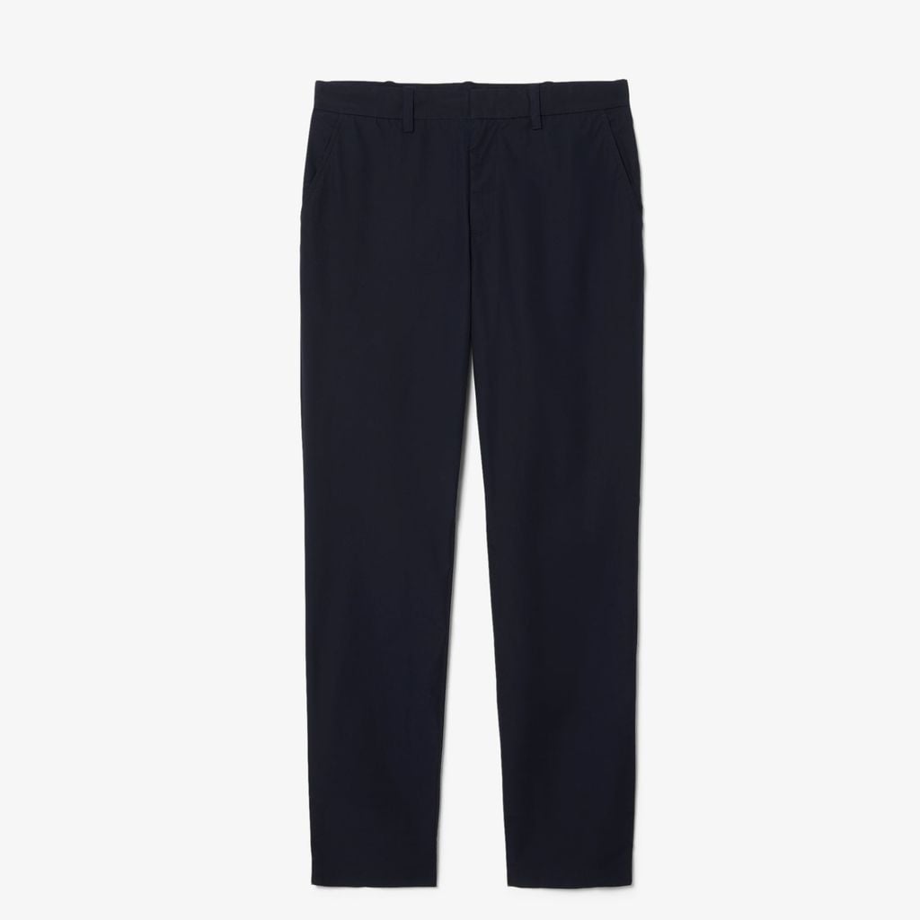 Quần Chino Dài Lacoste Nam Ống Suông Chất Liệu Cotton Twill
