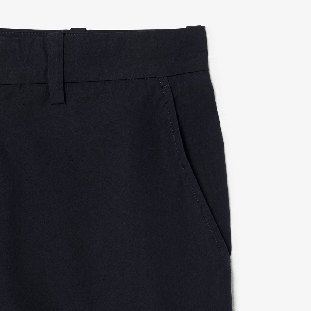 Quần Chino Dài Lacoste Nam Ống Suông Chất Liệu Cotton Twill