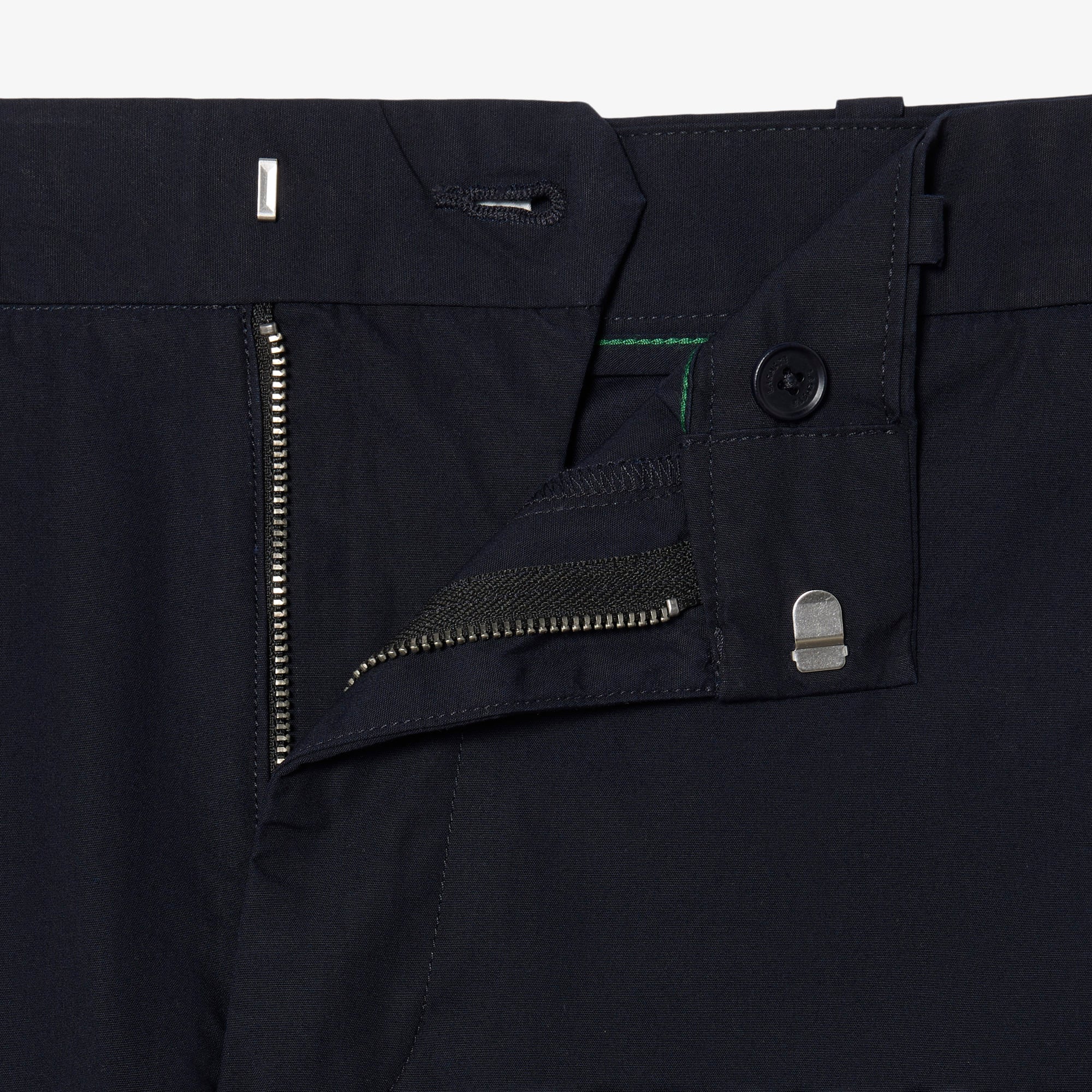 Quần Chino Dài Lacoste Nam Ống Suông Chất Liệu Cotton Twill
