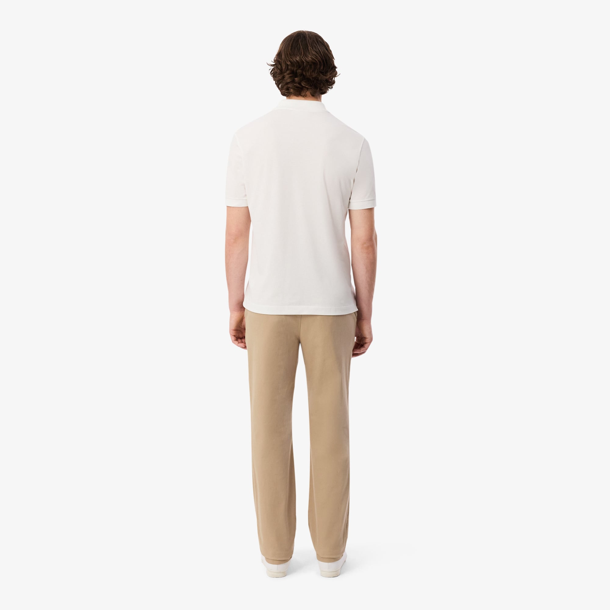 Quần Chino Dài Lacoste Nam Ống Suông Chất Liệu Cotton
