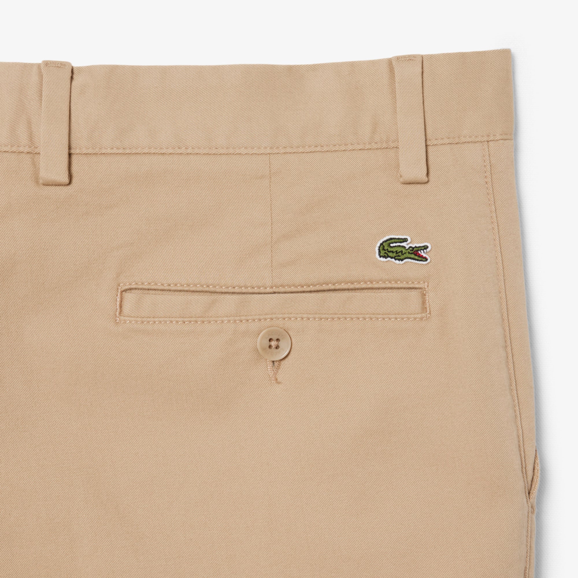 Quần Chino Dài Lacoste Nam Ống Suông Chất Liệu Cotton