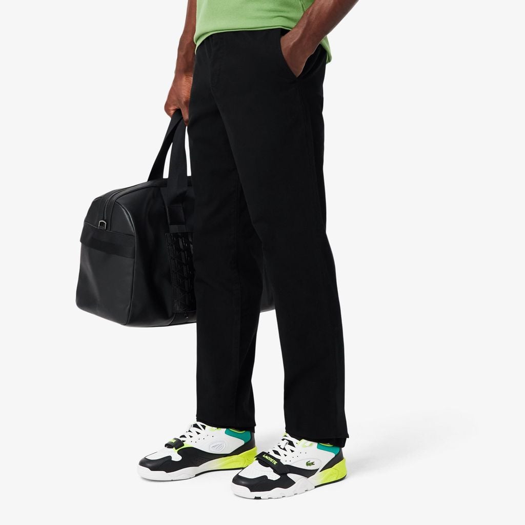 Quần Chino Dài Lacoste Nam Ống Suông Chất Liệu Cotton