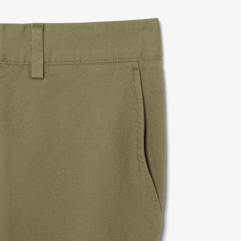 Quần Chino Dài Lacoste Nam Ống Suông Chất Liệu Cotton