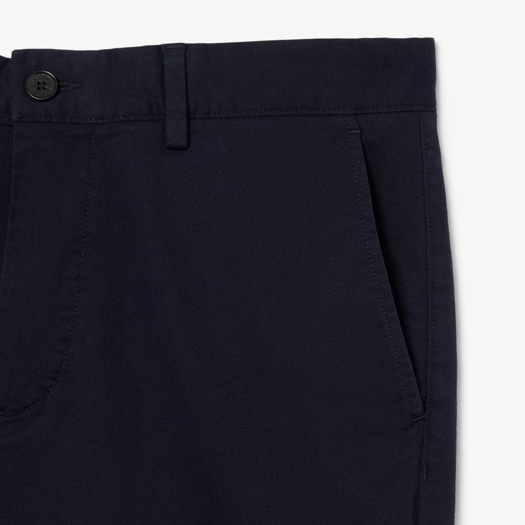 Quần Chino Dài Lacoste Nam Ống Suông Chất Liệu Cotton