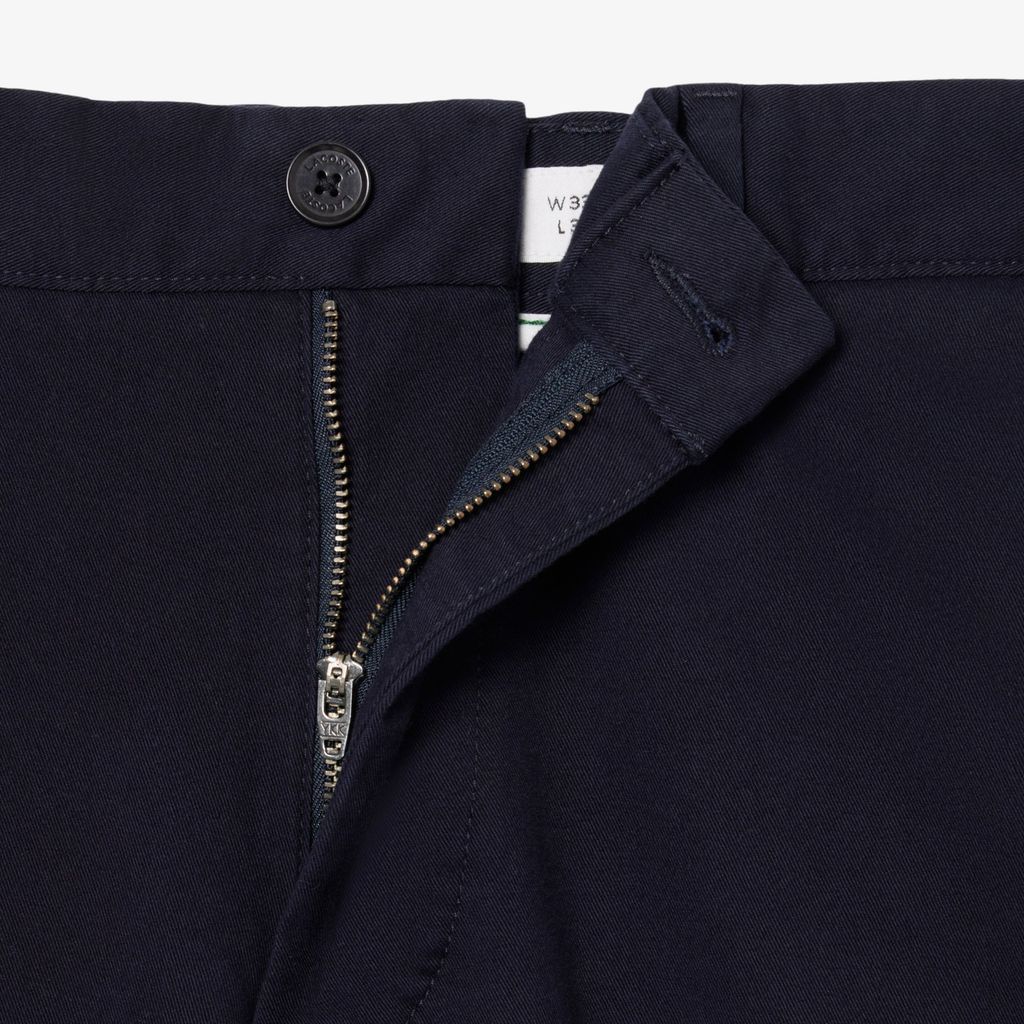 Quần Chino Dài Lacoste Nam Ống Suông Chất Liệu Cotton