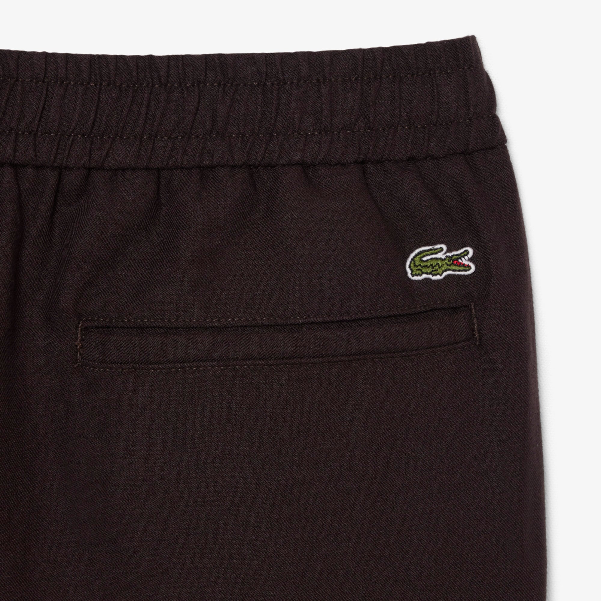 Quần Chino Dài Lacoste Nam Ống Suông Chất Liệu Linen