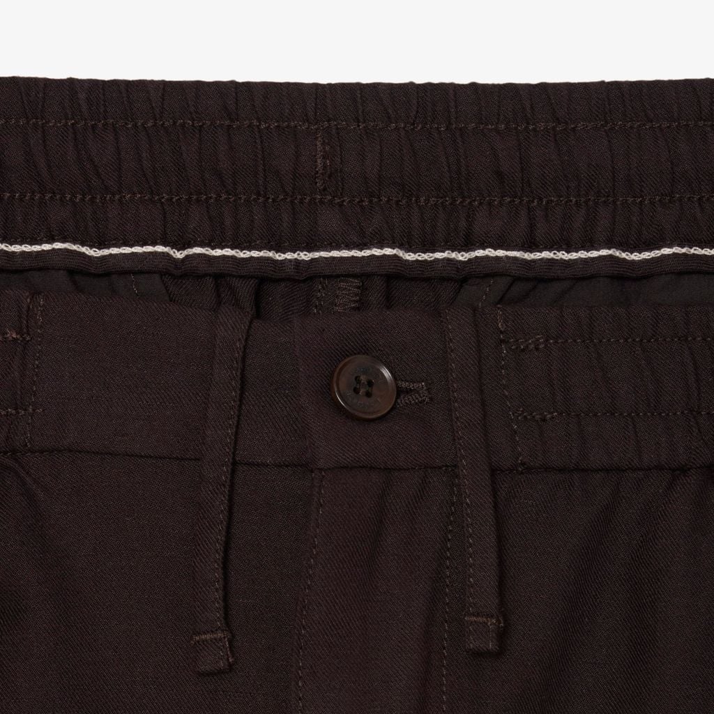 Quần Chino Dài Lacoste Nam Ống Suông Chất Liệu Linen