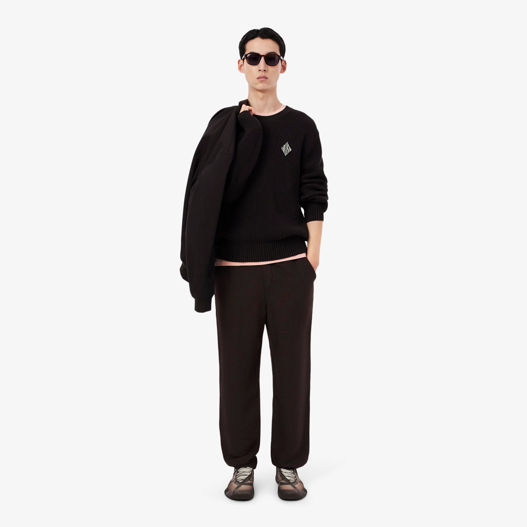 Quần Chino Dài Lacoste Nam Ống Suông Chất Liệu Linen