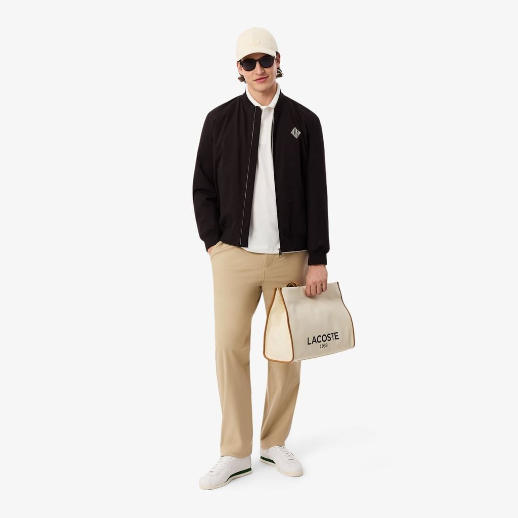 Quần Chino Công Sở Lacoste Nam Ống Suông Co Giãn