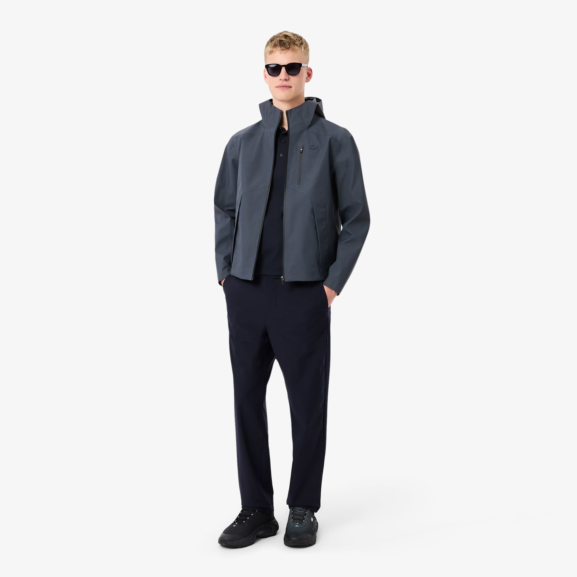 Quần Chino Công Sở Lacoste Nam Ống Suông Co Giãn