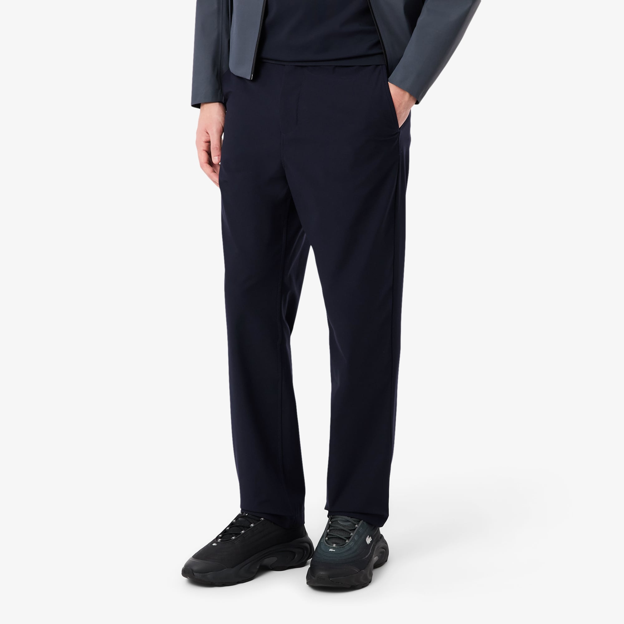 Quần Chino Công Sở Lacoste Nam Ống Suông Co Giãn