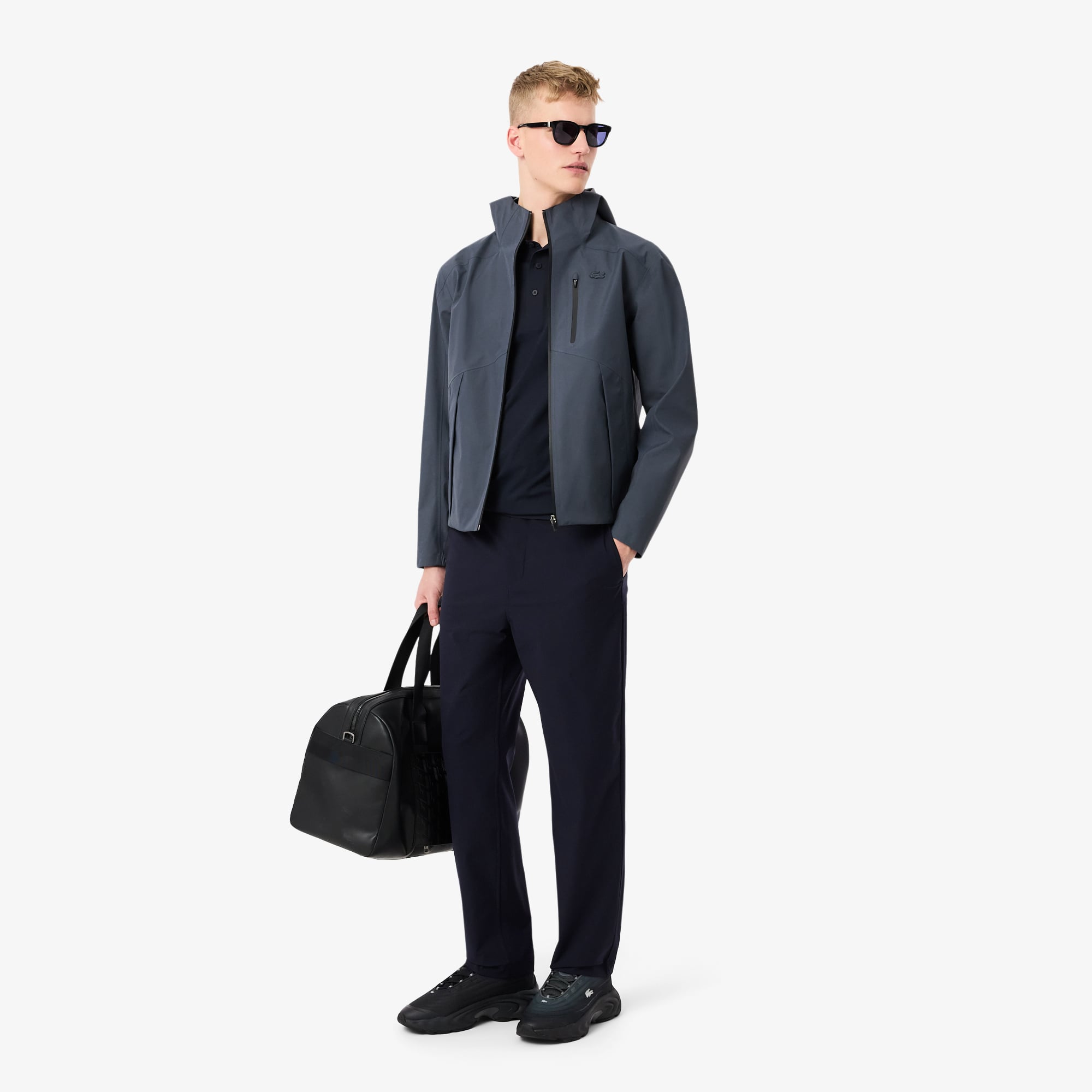 Quần Chino Công Sở Lacoste Nam Ống Suông Co Giãn