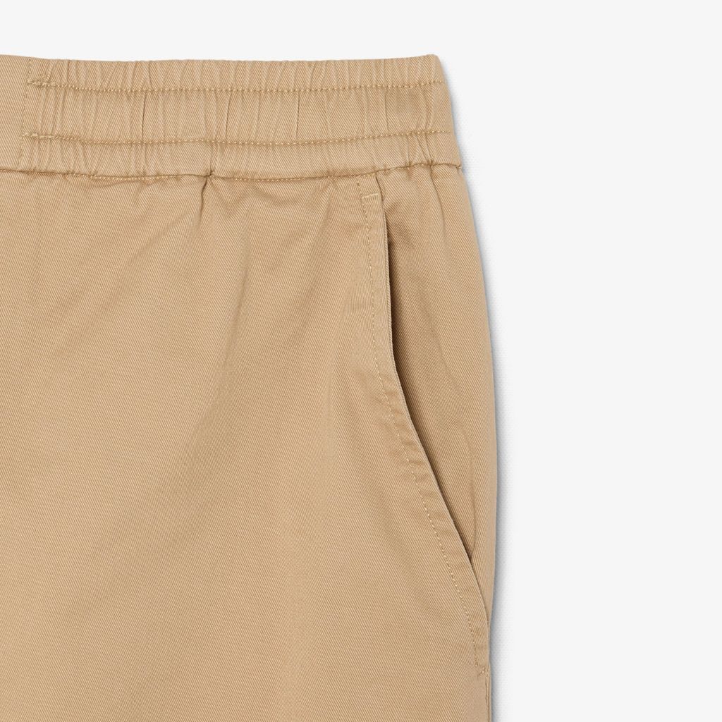 Quần Chino Dài Lacoste Nam Ống Suông Chất Liệu Cotton Twill