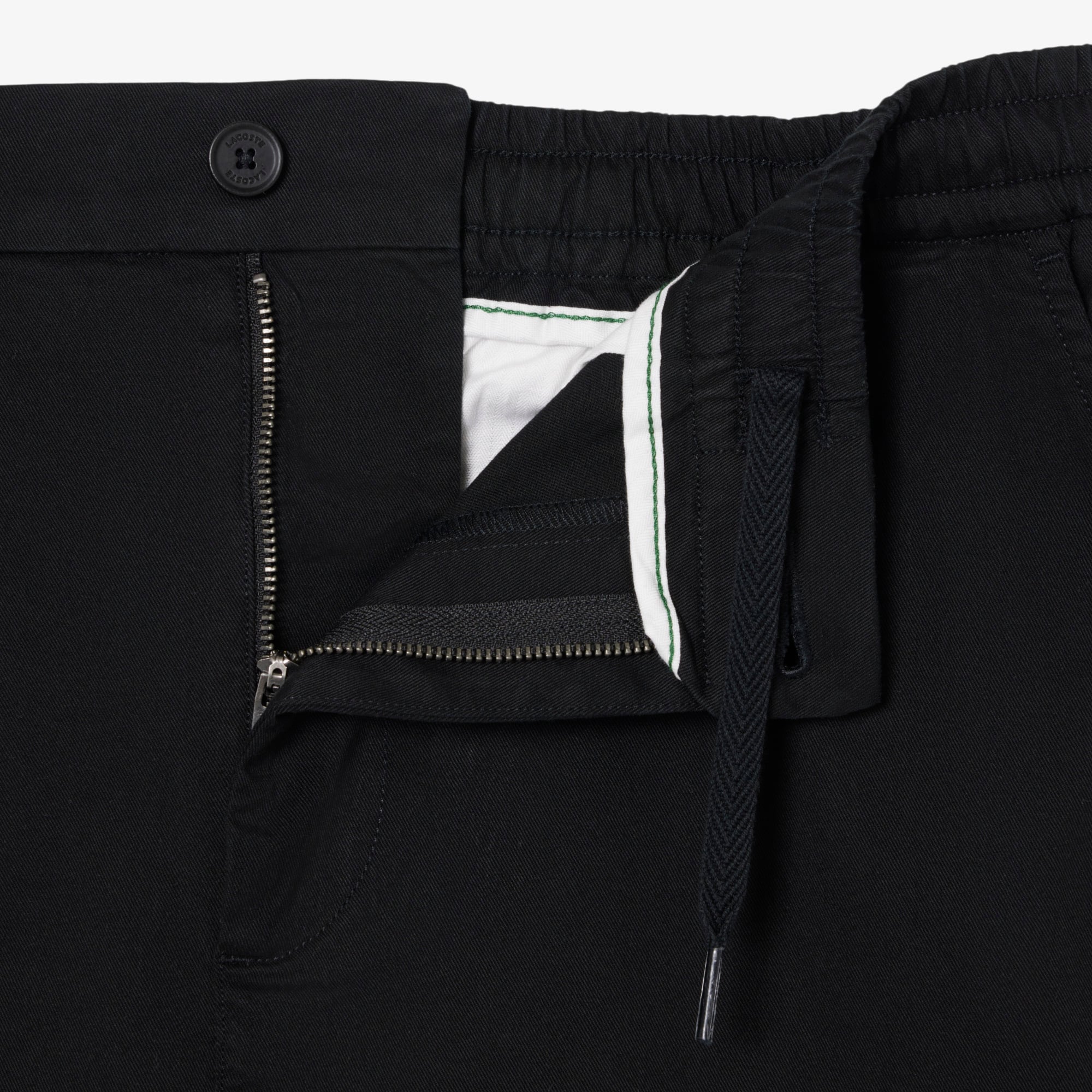 Quần Chino Dài Lacoste Nam Ống Suông Chất Liệu Cotton Twill