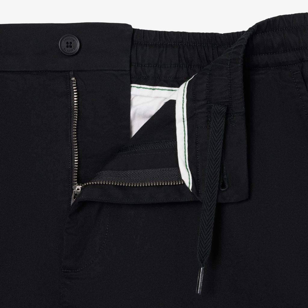 Quần Chino Dài Lacoste Nam Ống Suông Chất Liệu Cotton Twill