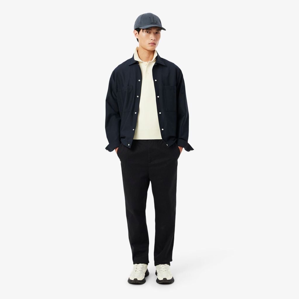 Quần Chino Dài Lacoste Nam Ống Suông Chất Liệu Cotton Twill