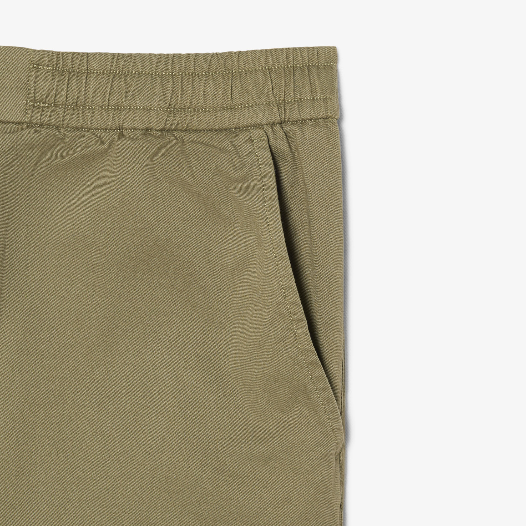 Quần Chino Dài Lacoste Nam Ống Suông Chất Liệu Cotton Twill