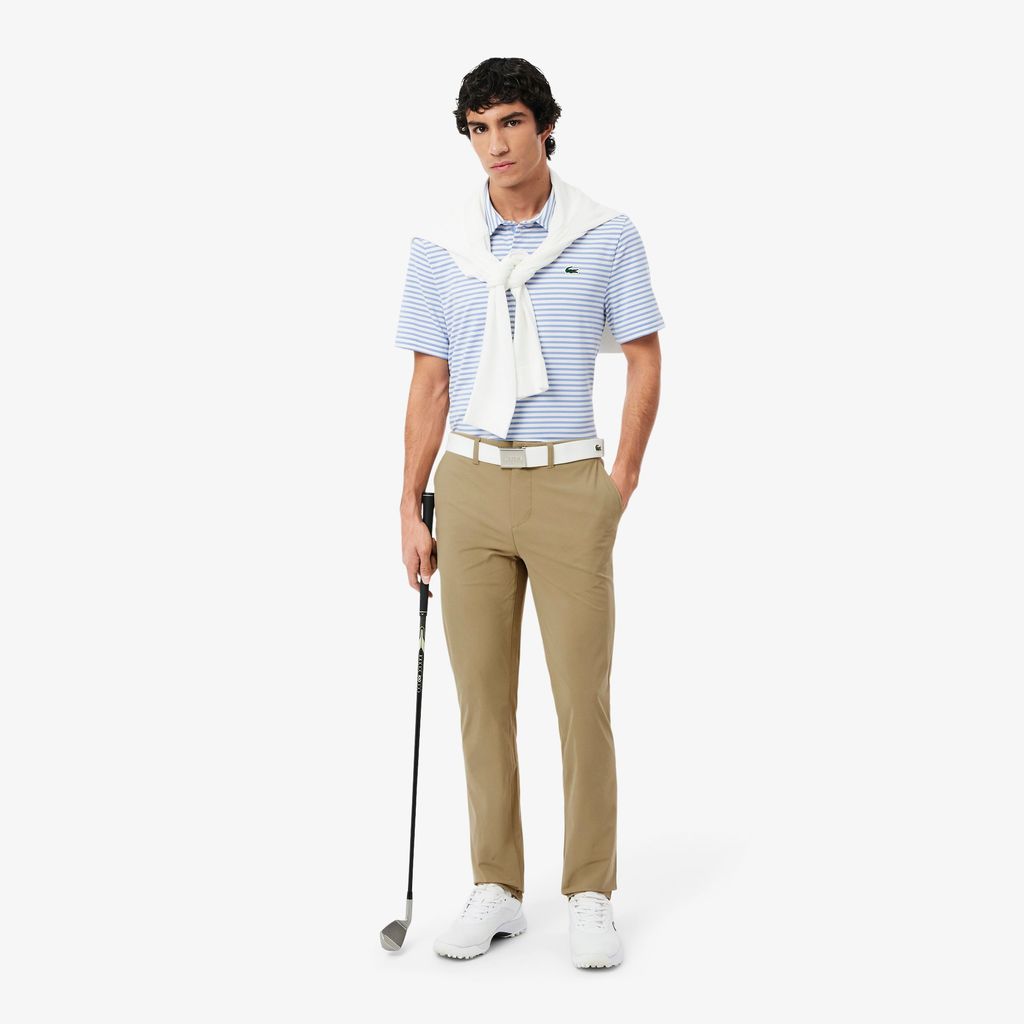 Quần Chino Lacoste Nam Ôm Dáng Co Giãn Ôm Dáng