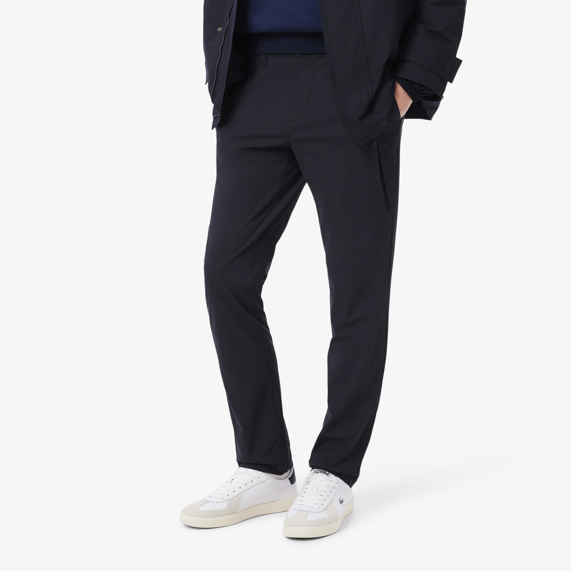 Quần Chino Lacoste Nam Ôm Dáng Co Giãn Ôm Dáng