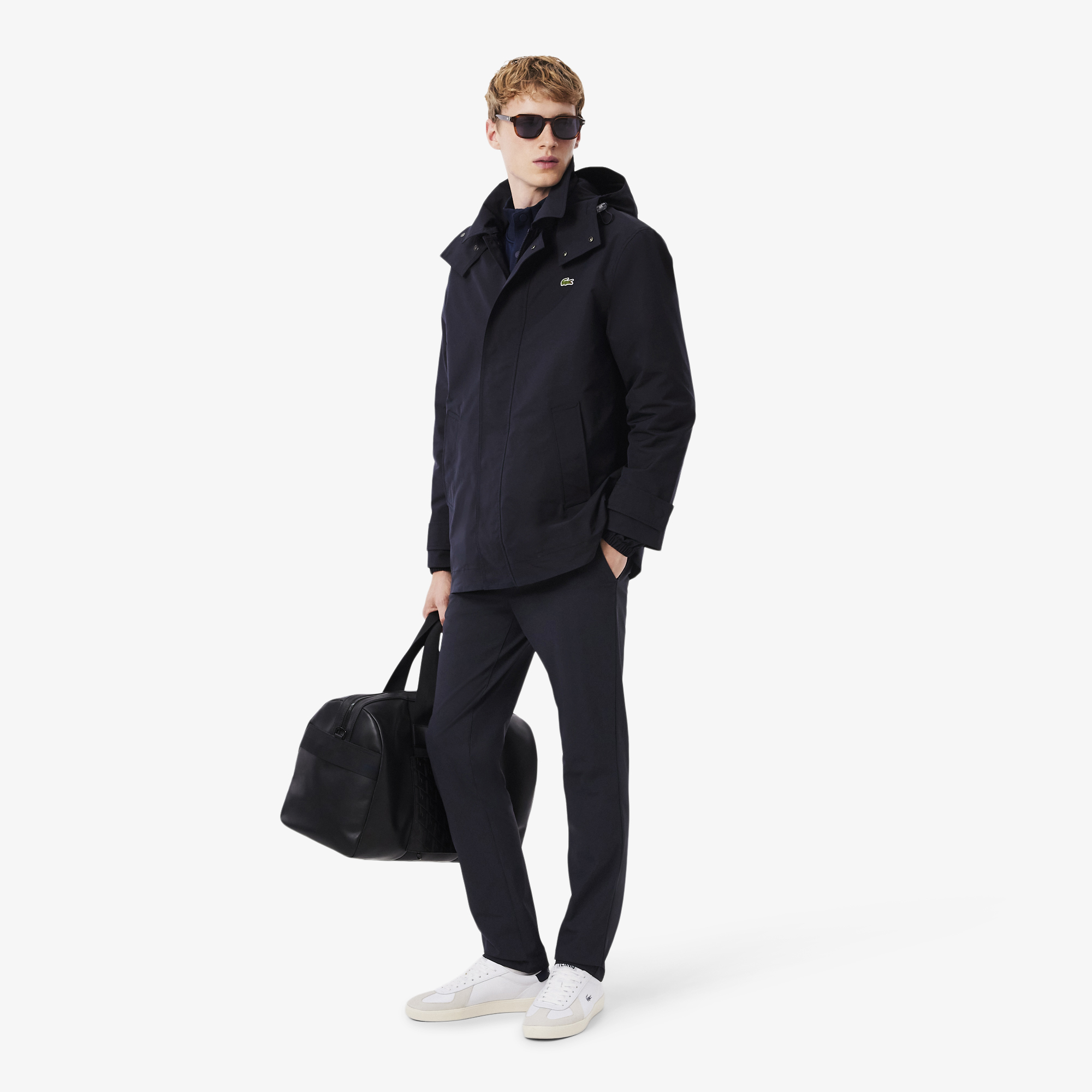 Quần Chino Lacoste Nam Ôm Dáng Co Giãn Ôm Dáng