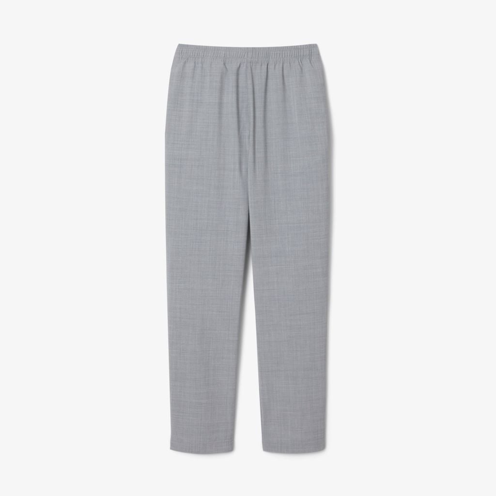 Quần Chino Dài Lacoste Nam Ống Suông Chất Liệu Len Flannel