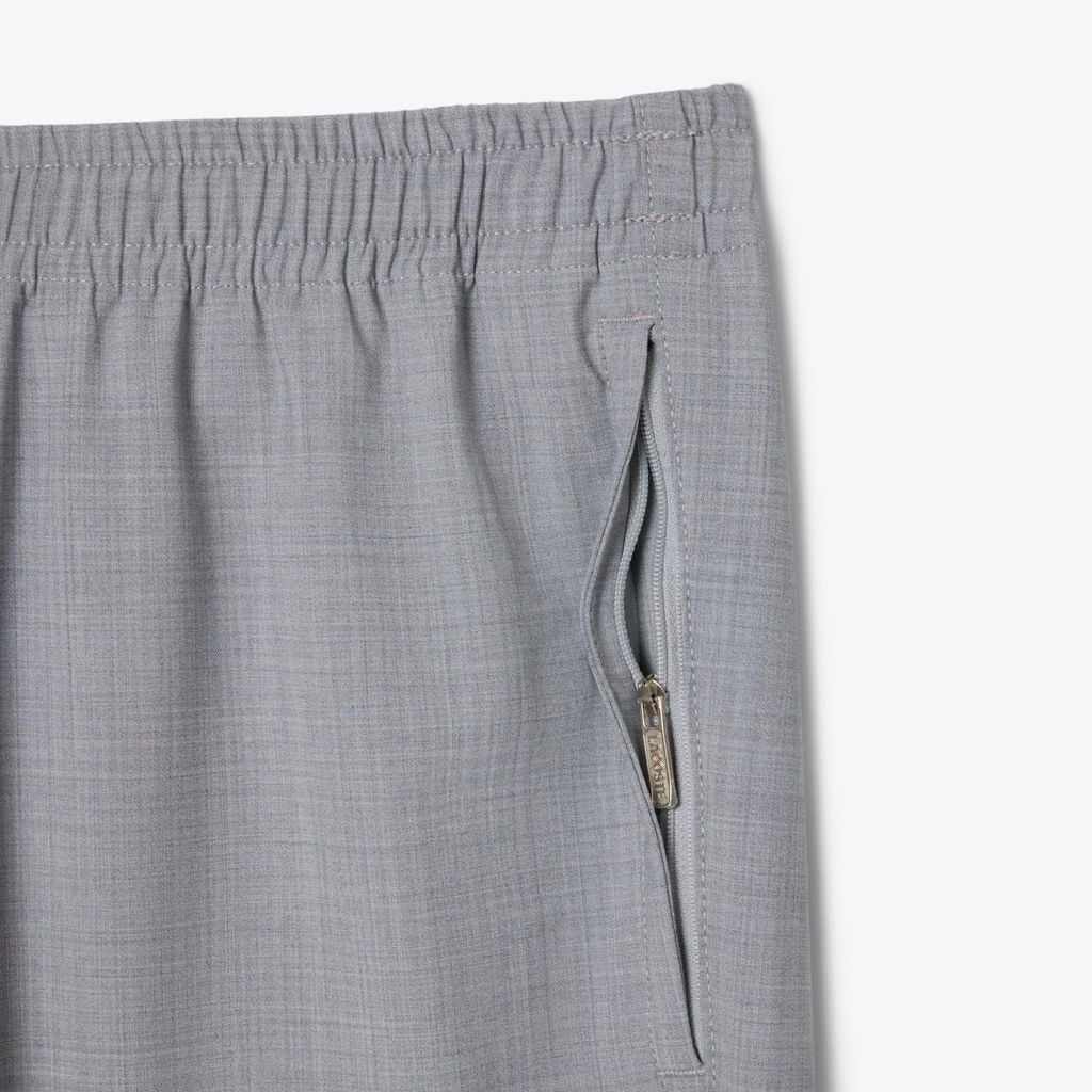 Quần Chino Dài Lacoste Nam Ống Suông Chất Liệu Len Flannel
