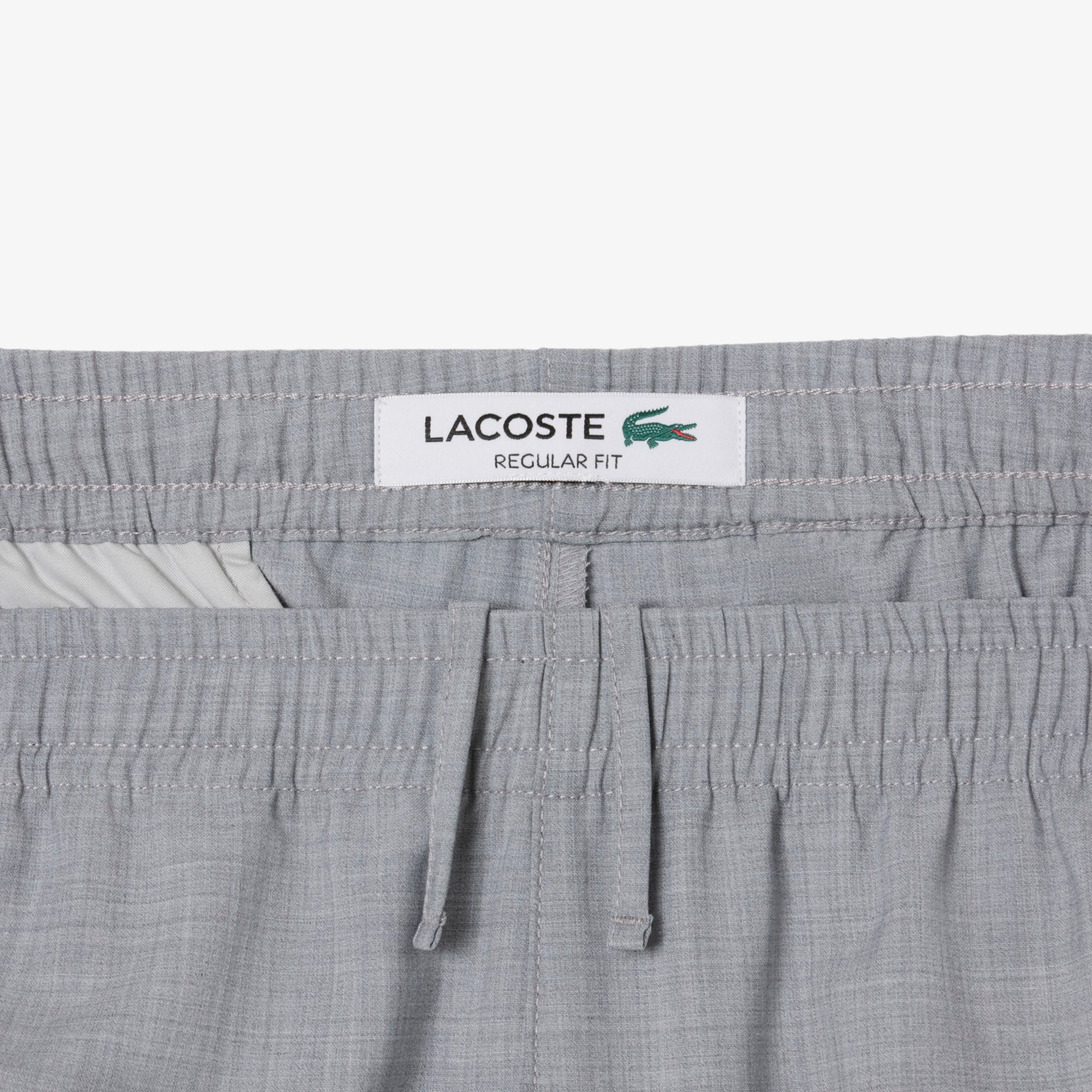 Quần Chino Dài Lacoste Nam Ống Suông Chất Liệu Len Flannel