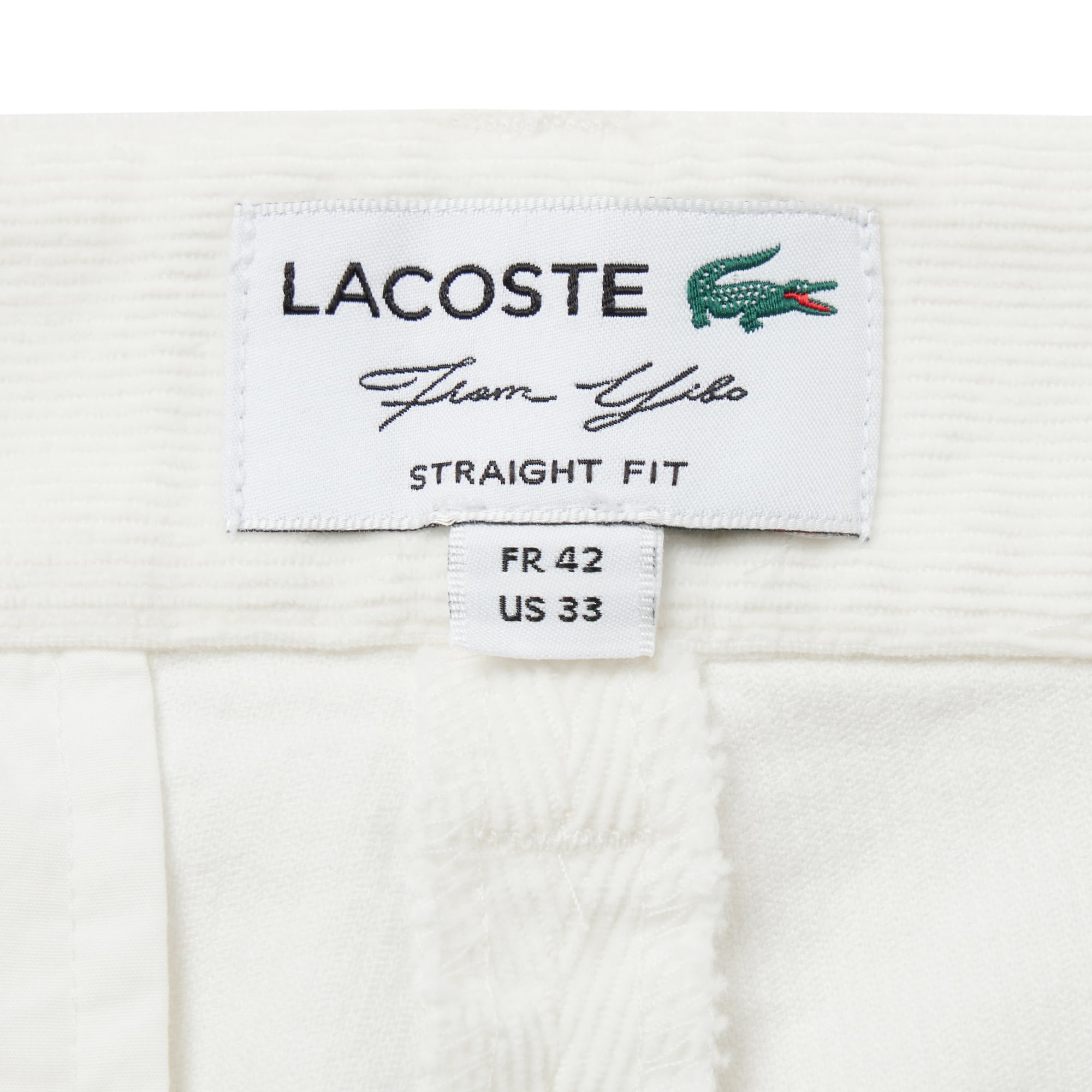 Quần Dài Lacoste Nam Ống Đứng From Yibo