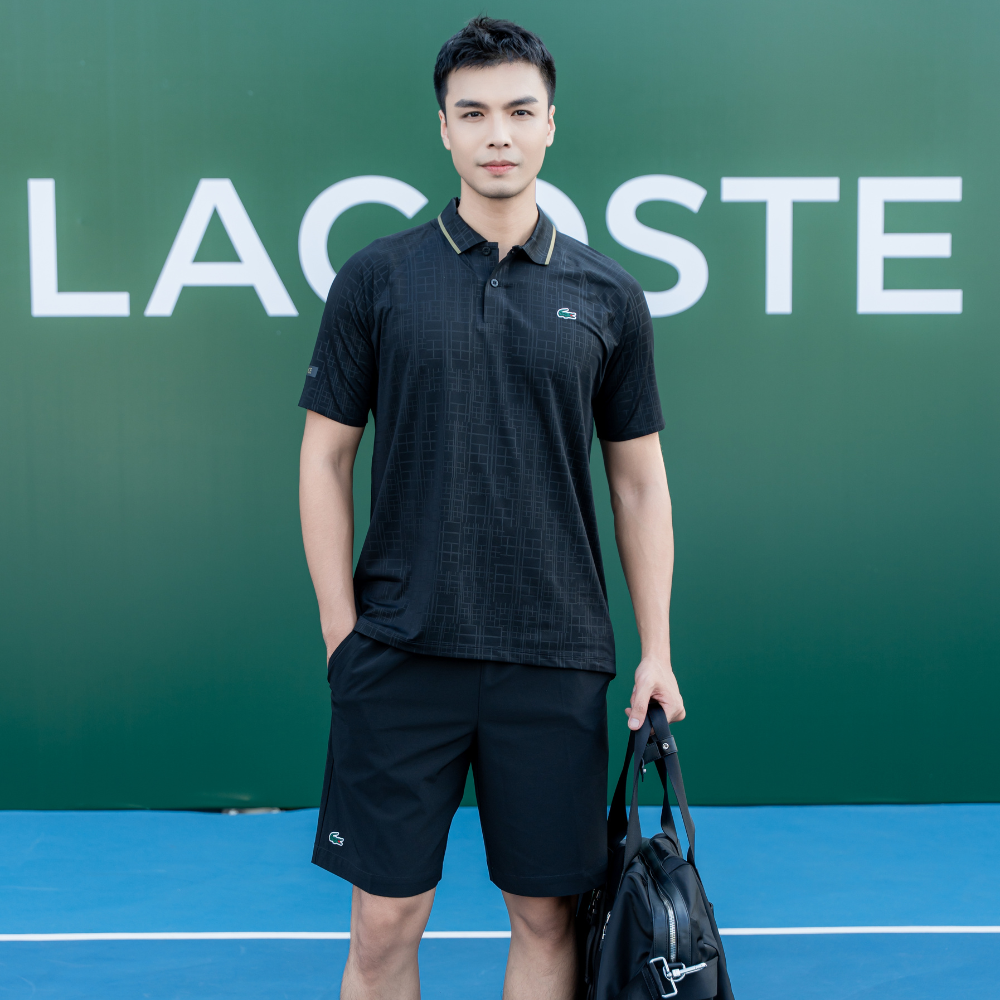 Áo Polo Tennis Lacoste Nam Ôm Dáng Lacoste Novak Djokovic On Court