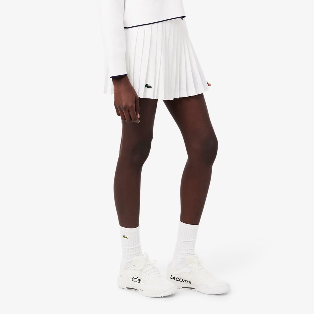 Váy Tennis Lacoste Nữ Heritage Có Lớp Lót Công Nghệ Thoáng Khí