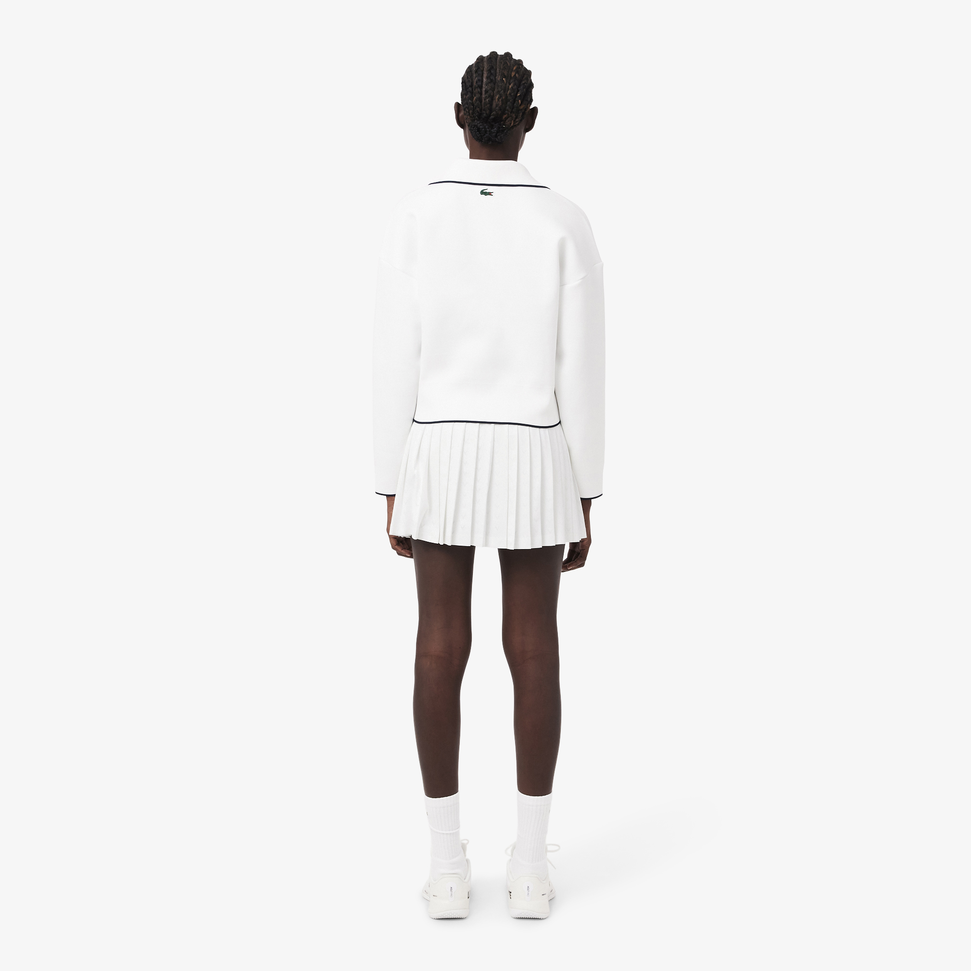 Váy Tennis Lacoste Nữ Heritage Có Lớp Lót Công Nghệ Thoáng Khí
