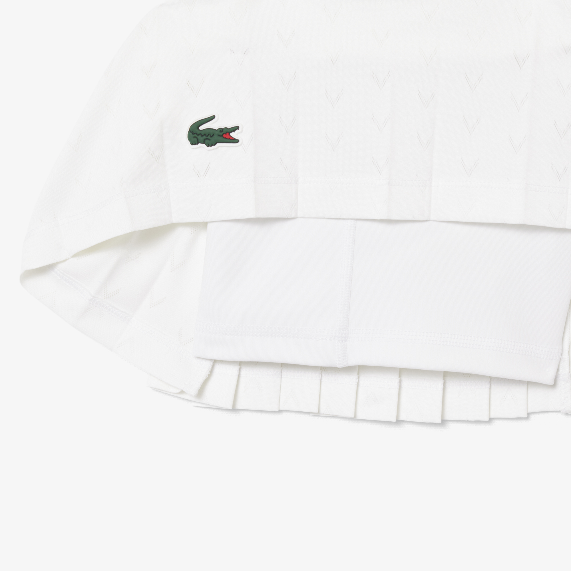 Váy Tennis Lacoste Nữ Heritage Có Lớp Lót Công Nghệ Thoáng Khí