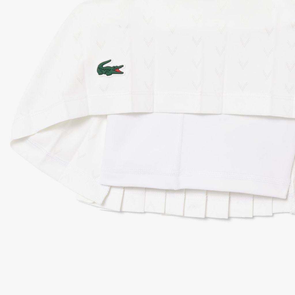 Váy Tennis Lacoste Nữ Heritage Có Lớp Lót Công Nghệ Thoáng Khí