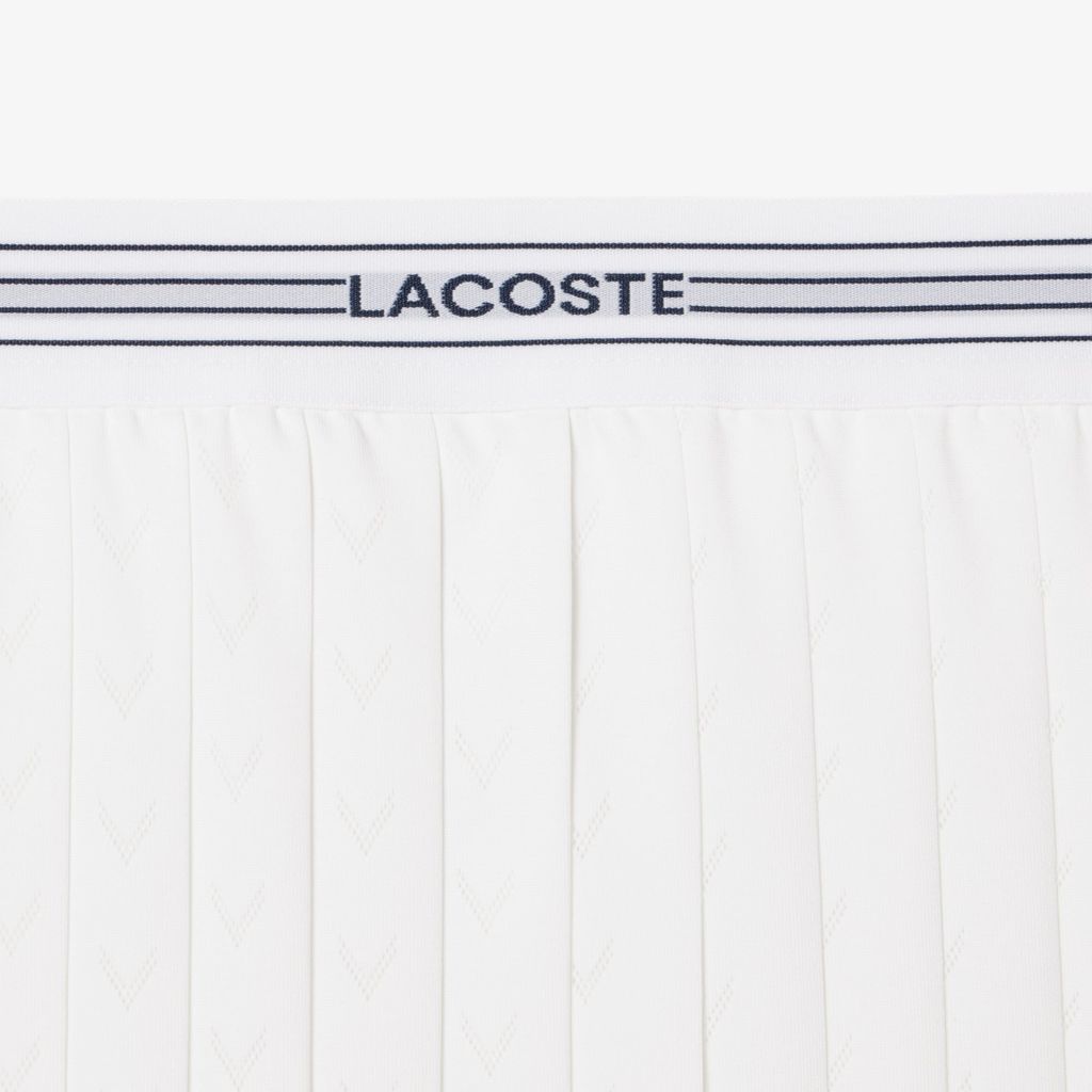 Váy Tennis Lacoste Nữ Heritage Có Lớp Lót Công Nghệ Thoáng Khí